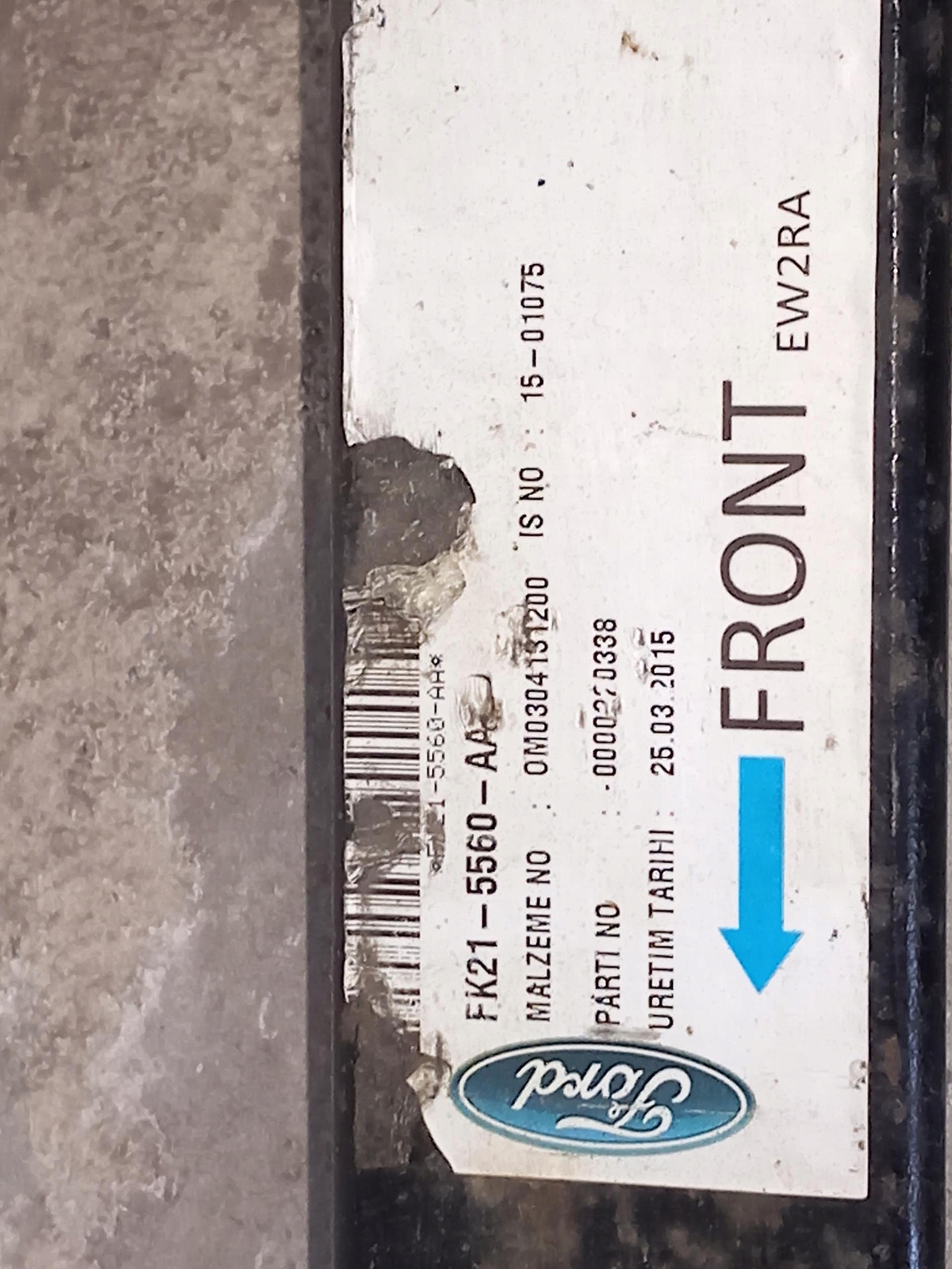 RESOR posteriore FORD CUSTOM e FK21-5560-AA 12-23