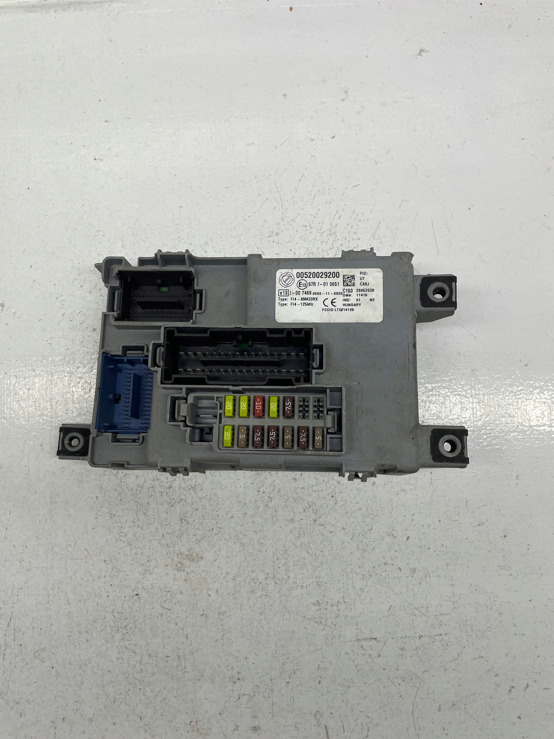 MODUŁ STEROWNIK BSI BODY FIAT 00520029200