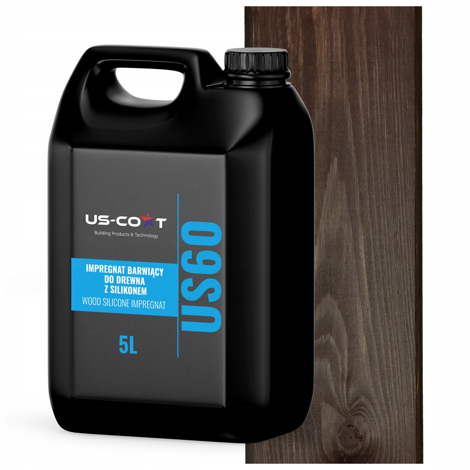 Barvící Impregnat Na Dřevo Se Silikonem 2v1 Altán Uv Barva Palisandr 5L