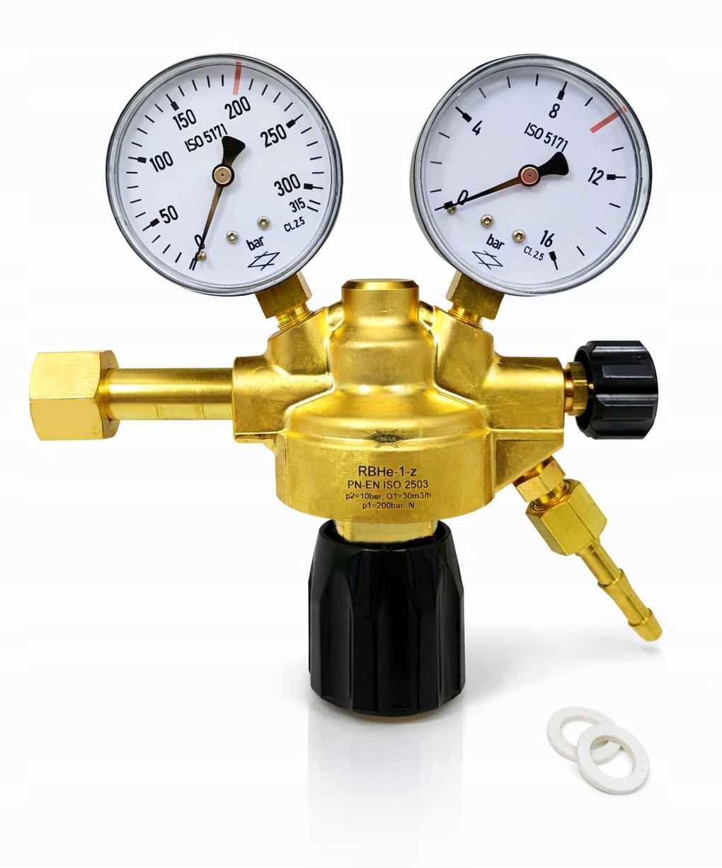 Redukce lahví pro Helu Perun Hel 200bar RBHE-1-z W212-7792 He