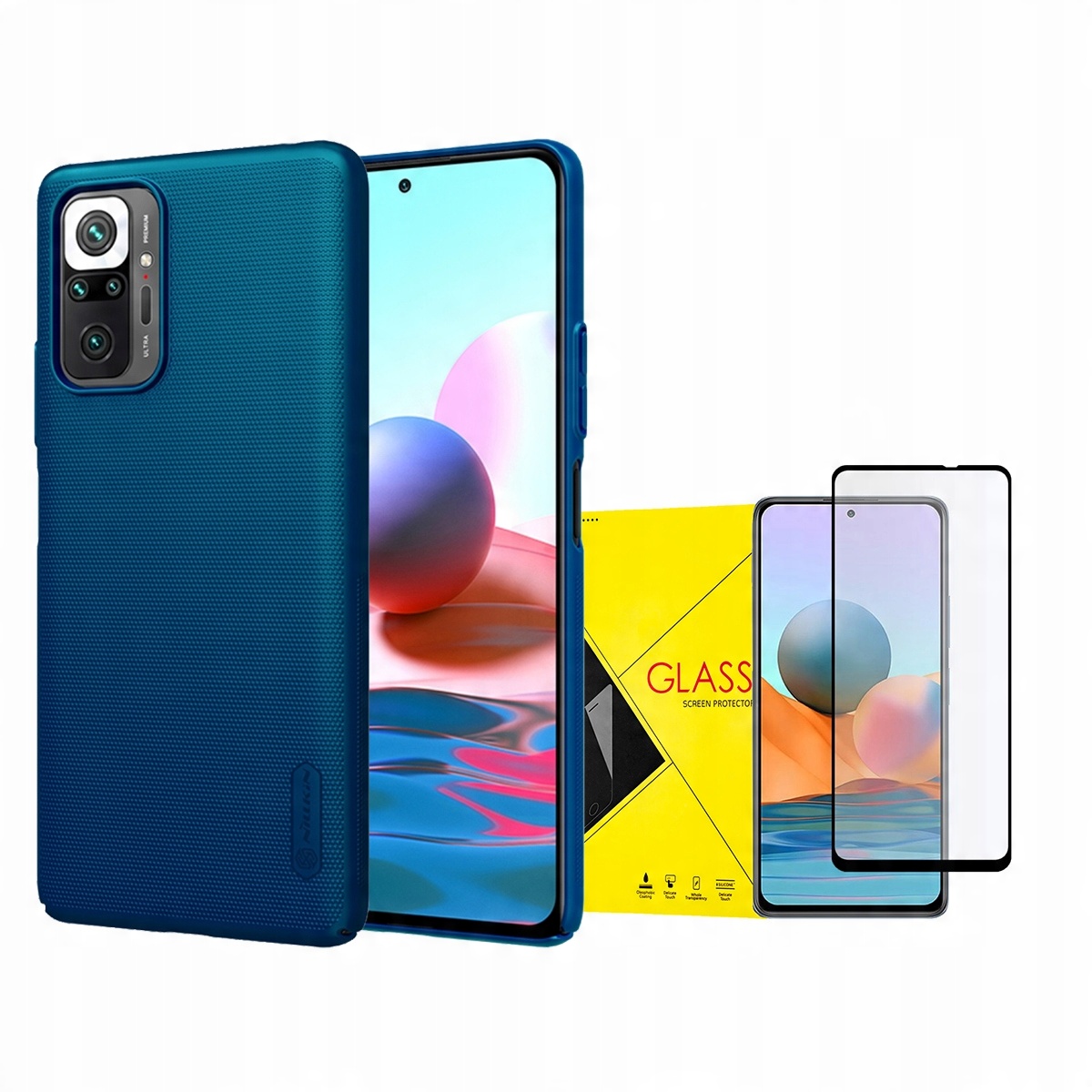 

Nillkin Etui Case Do Redmi Note 10 Pro + Szkło