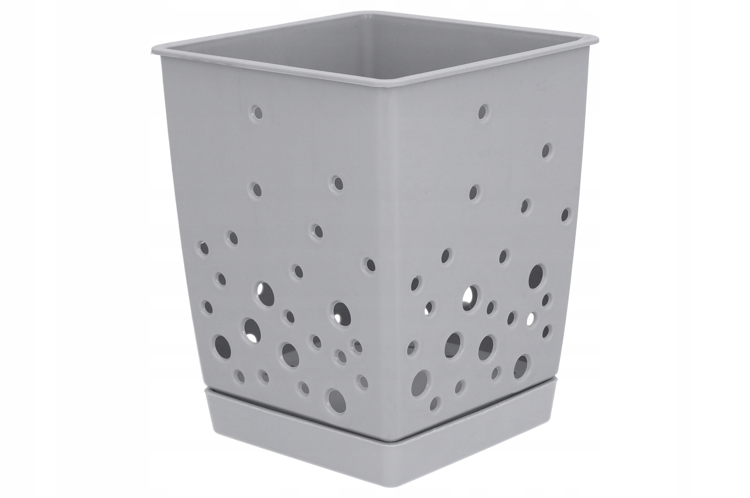 OCIEKACZ NA SZTUĆCE z wyjmowaną podstawką szary organizer kuchenny Rodzaj ociekacz na sztućce