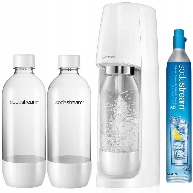 

Saturator SodaStream Spirit, 2 butelki do zmywarki