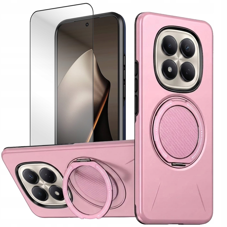 Etui do Xiaomi Redmi Note 15 Pro+ Plus 5G, Pancerne Magnetyczne Case +Szkło