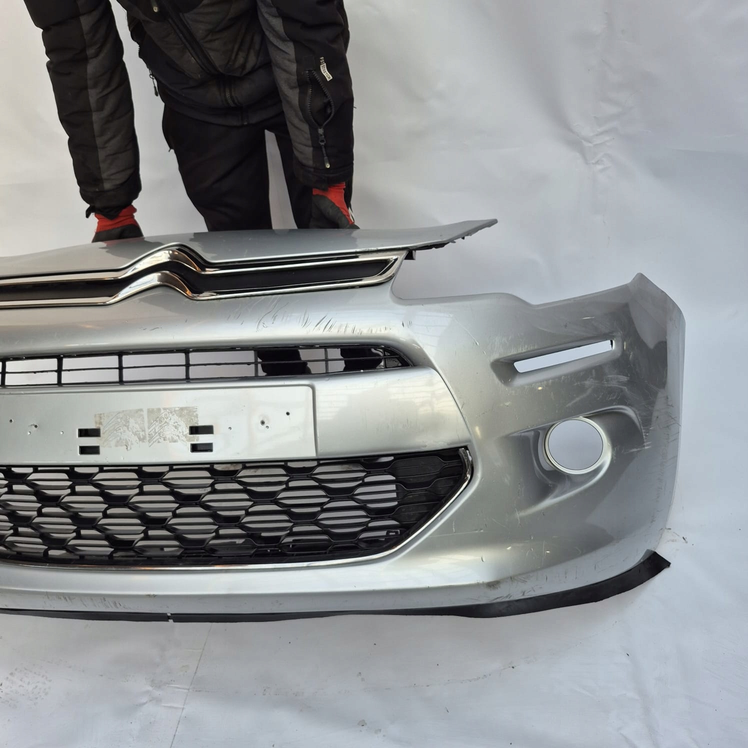 CITROEN C3 II 2 LIFT 13- bumper front front 9803500777