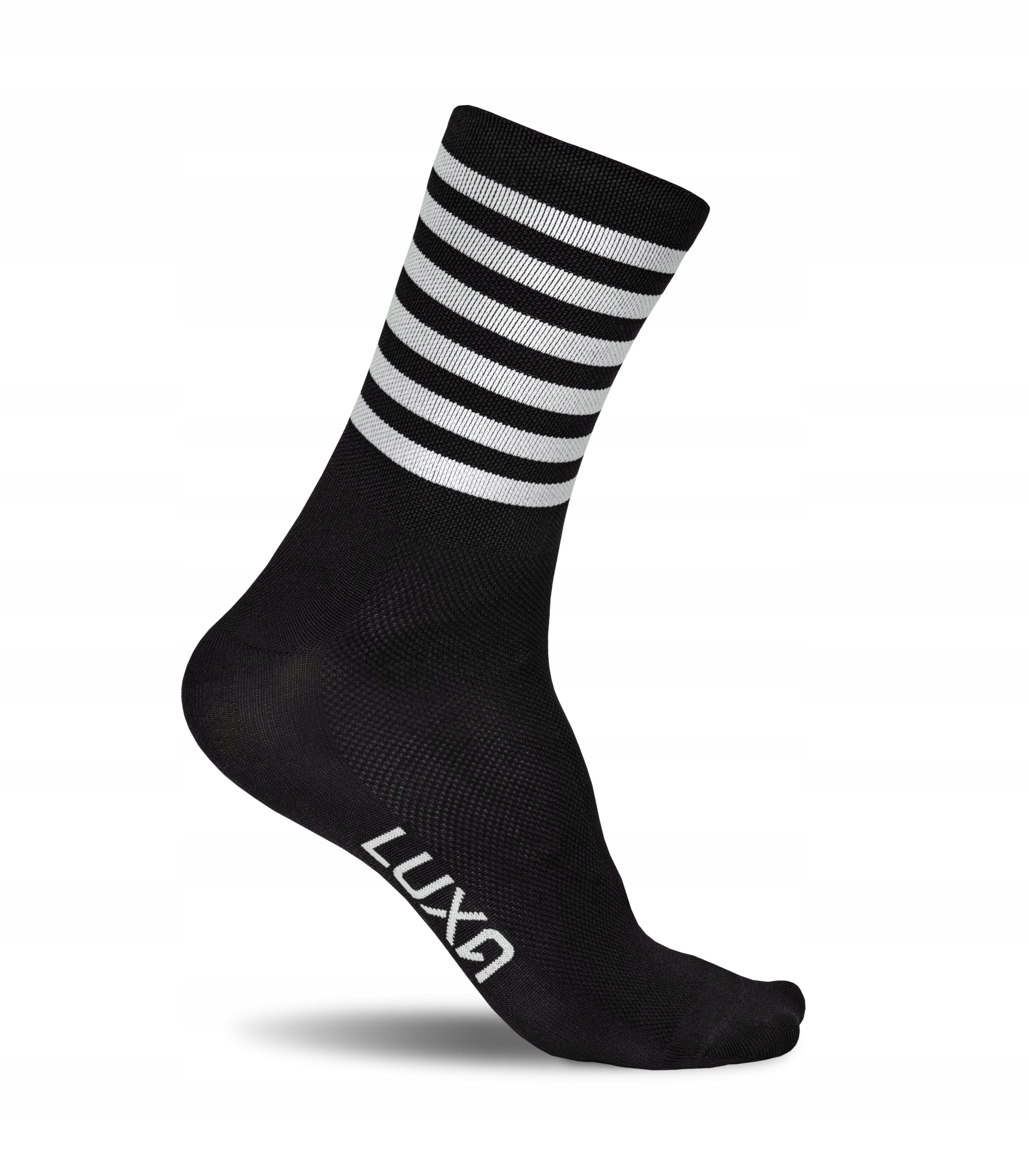 

Skarpety Kolarskie Luxa Stripes Black 45-46