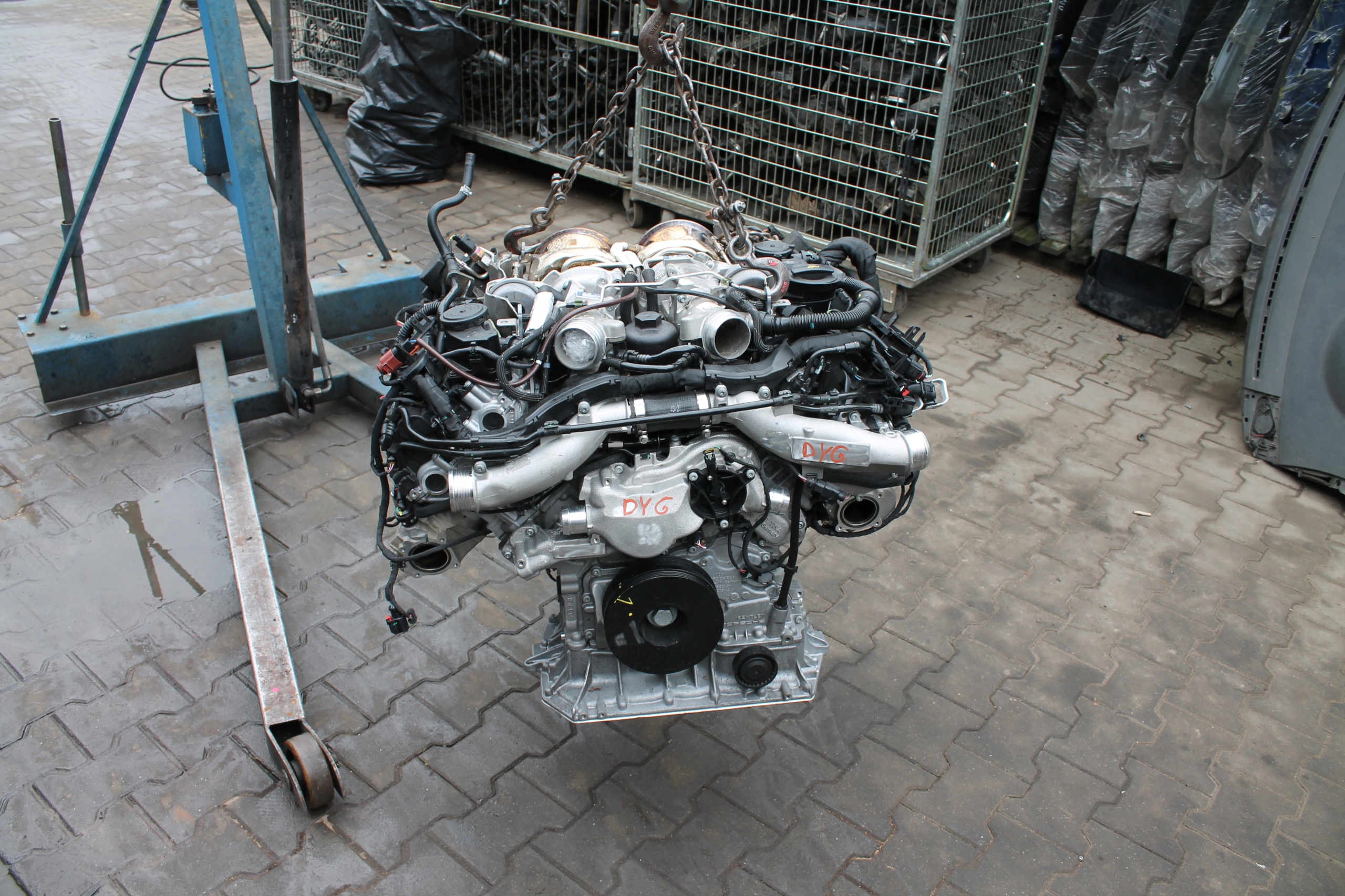 engine complete AUDI RS6 RS7 DYG 4,0 TFSI 6 TYSK