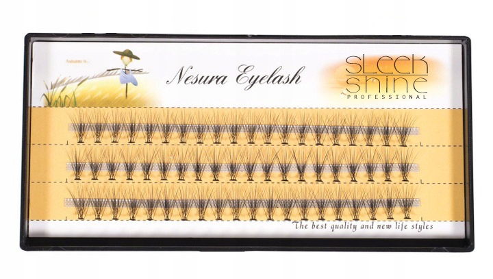 

Sleek Shine Nesura Rzęsy w kępkach 9mm (60szt)