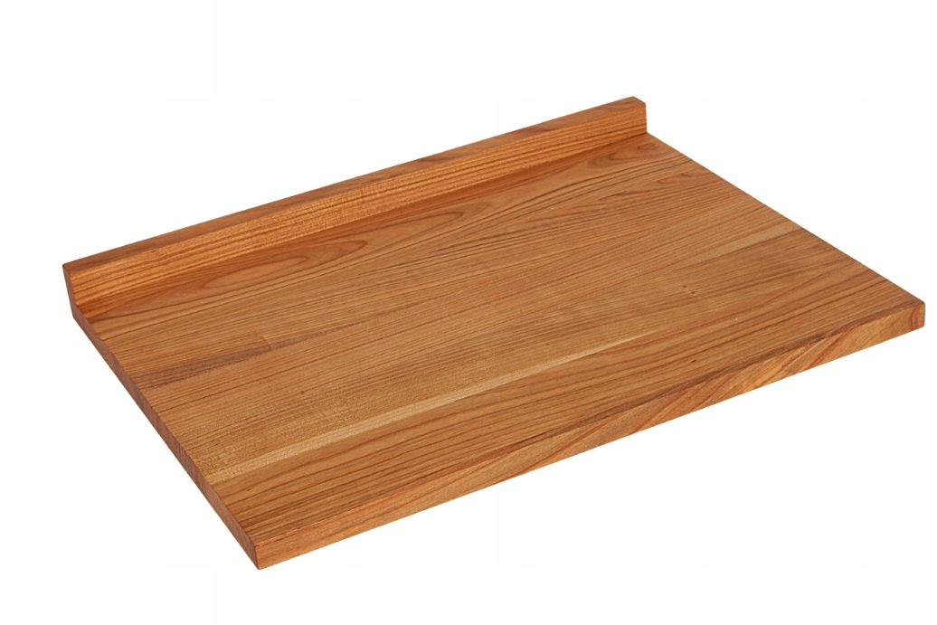 Vál Dřevěná Krájecí Deska Z Třešní S Okrajem 48x38 Stabilní
