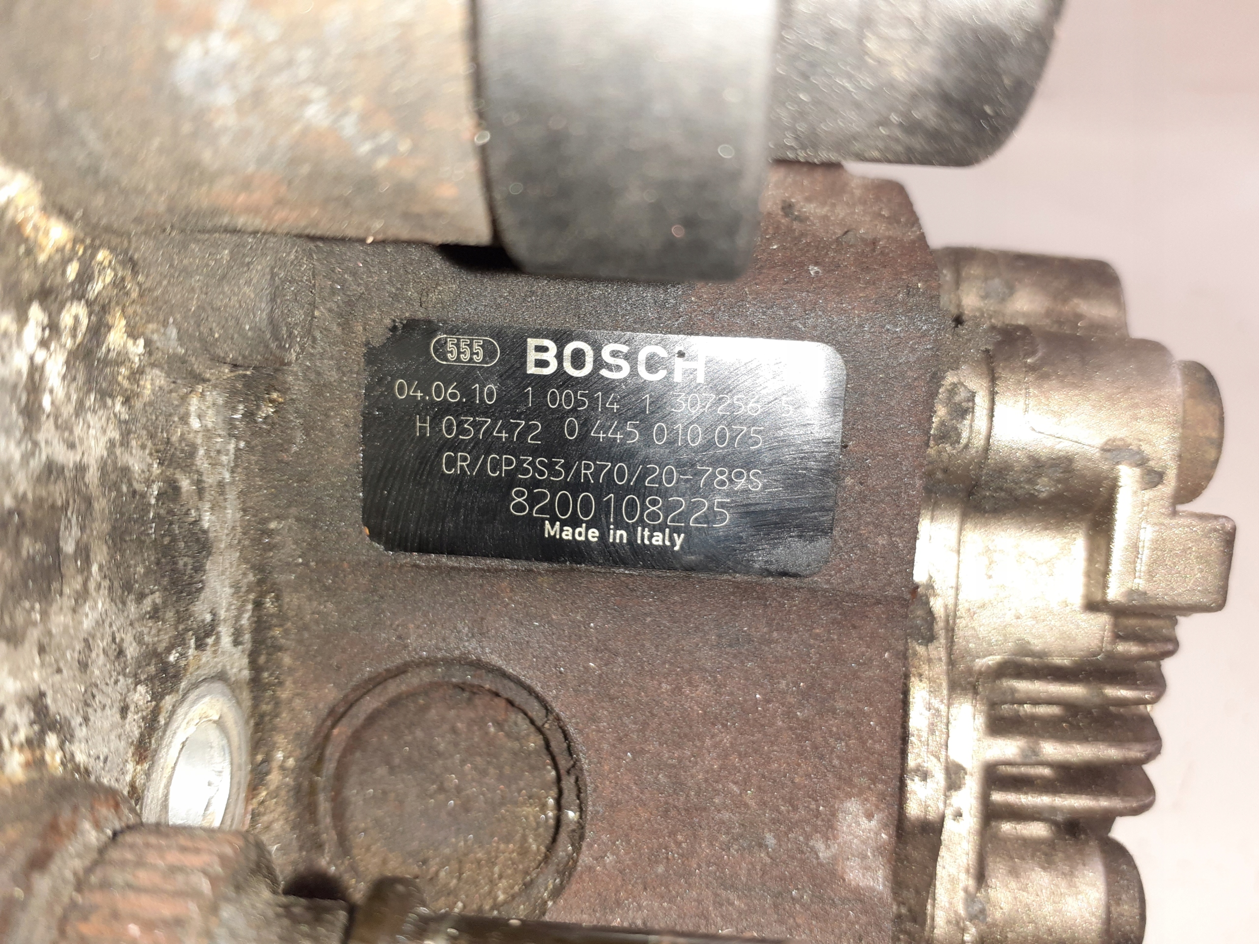 Renault Megane II 1.9 DCI injection pump