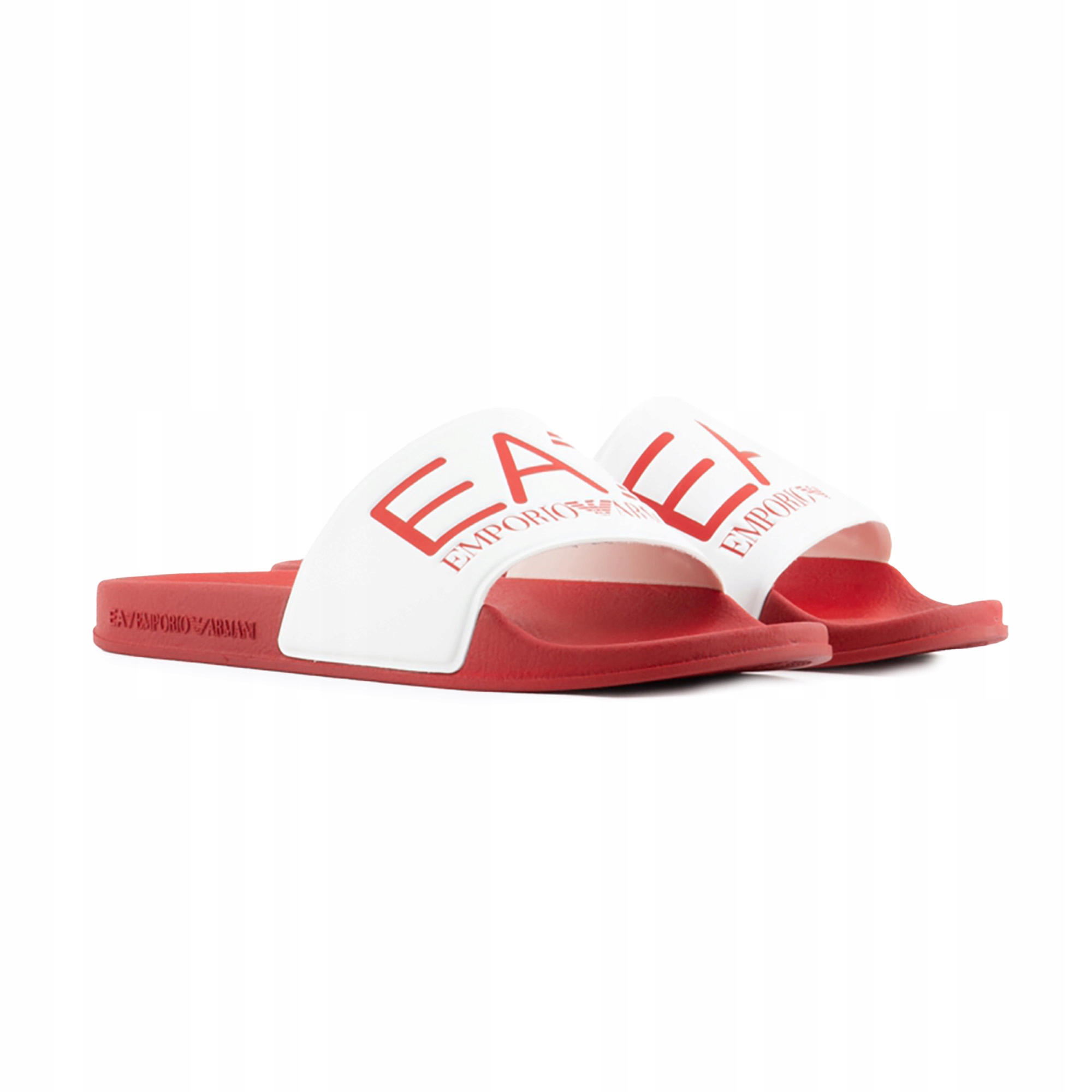 Klapki EA7 Emporio Armani Water Sports Visibility salsa/white 41 Eu