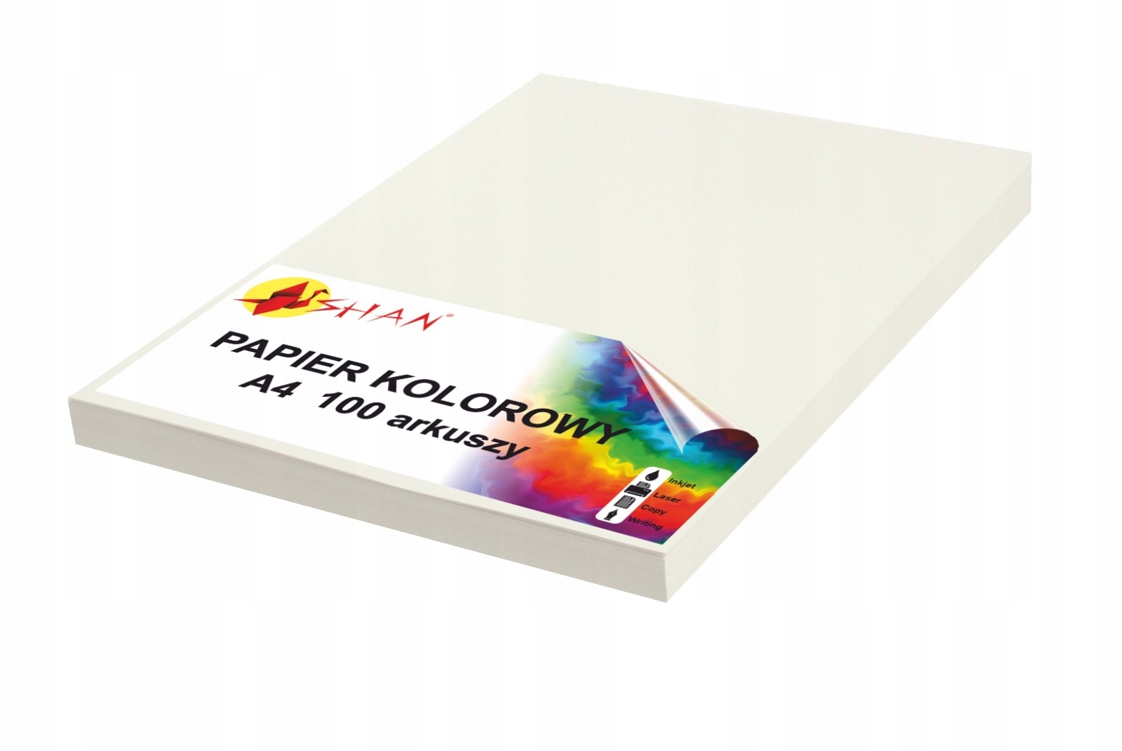 

Papier kolorowy A4 120g kość słoniowa 100 arkuszy