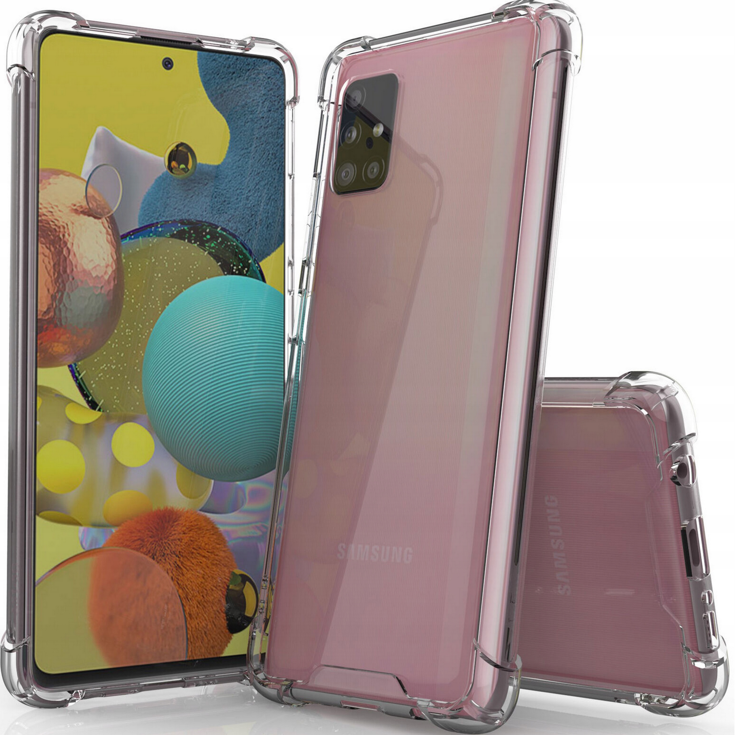 

Etui Pancerne do Samsung Galaxy M51 + Szkło 9H