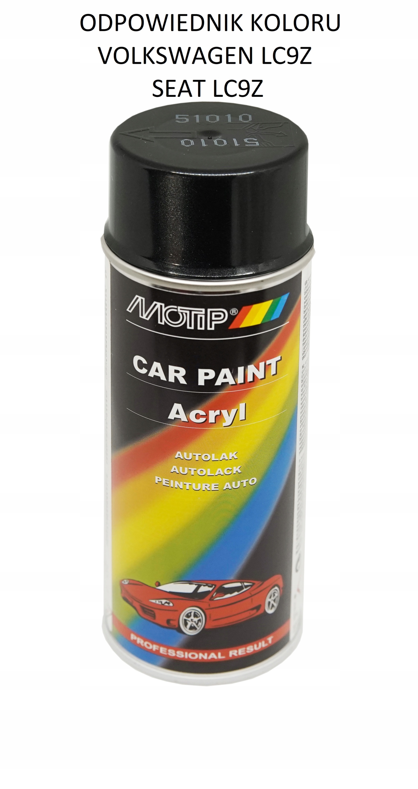 Lakier samochodowy akrylowy 400ml Seat LC9Z Volkswagen LC9Z