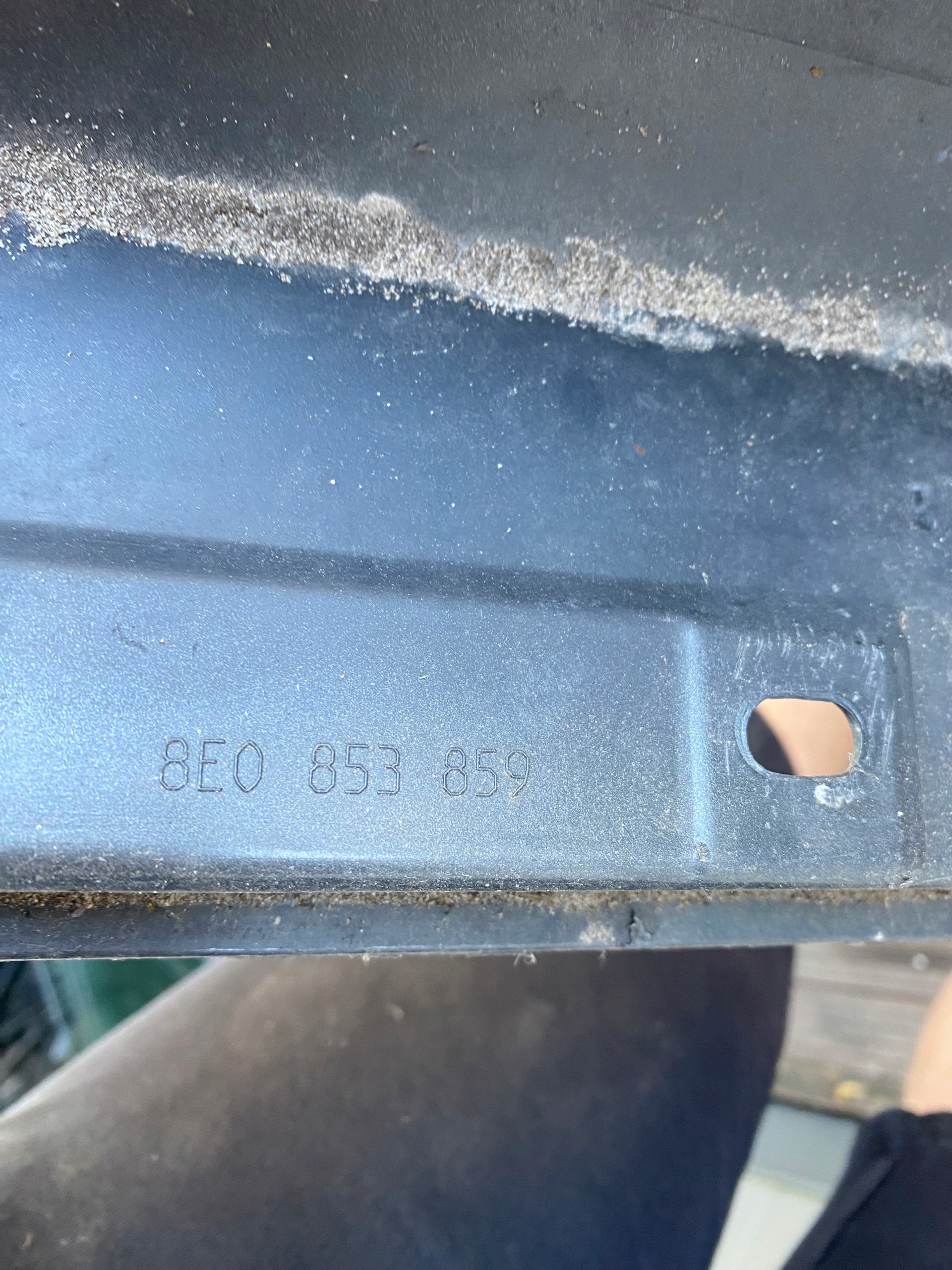 moulding threshold left AUDI A4 B6 B7 8E0853859