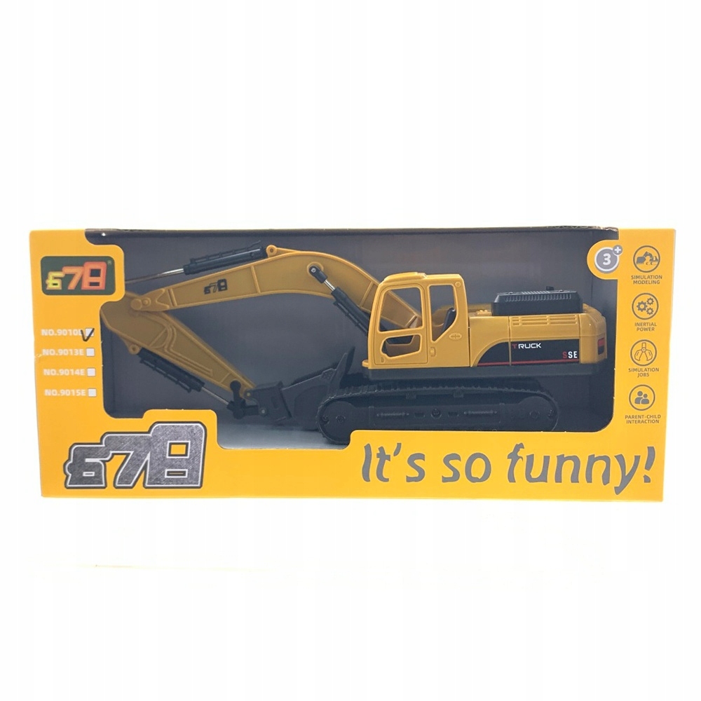 KOPARKA PLASTIKOWA DLA DZIECI