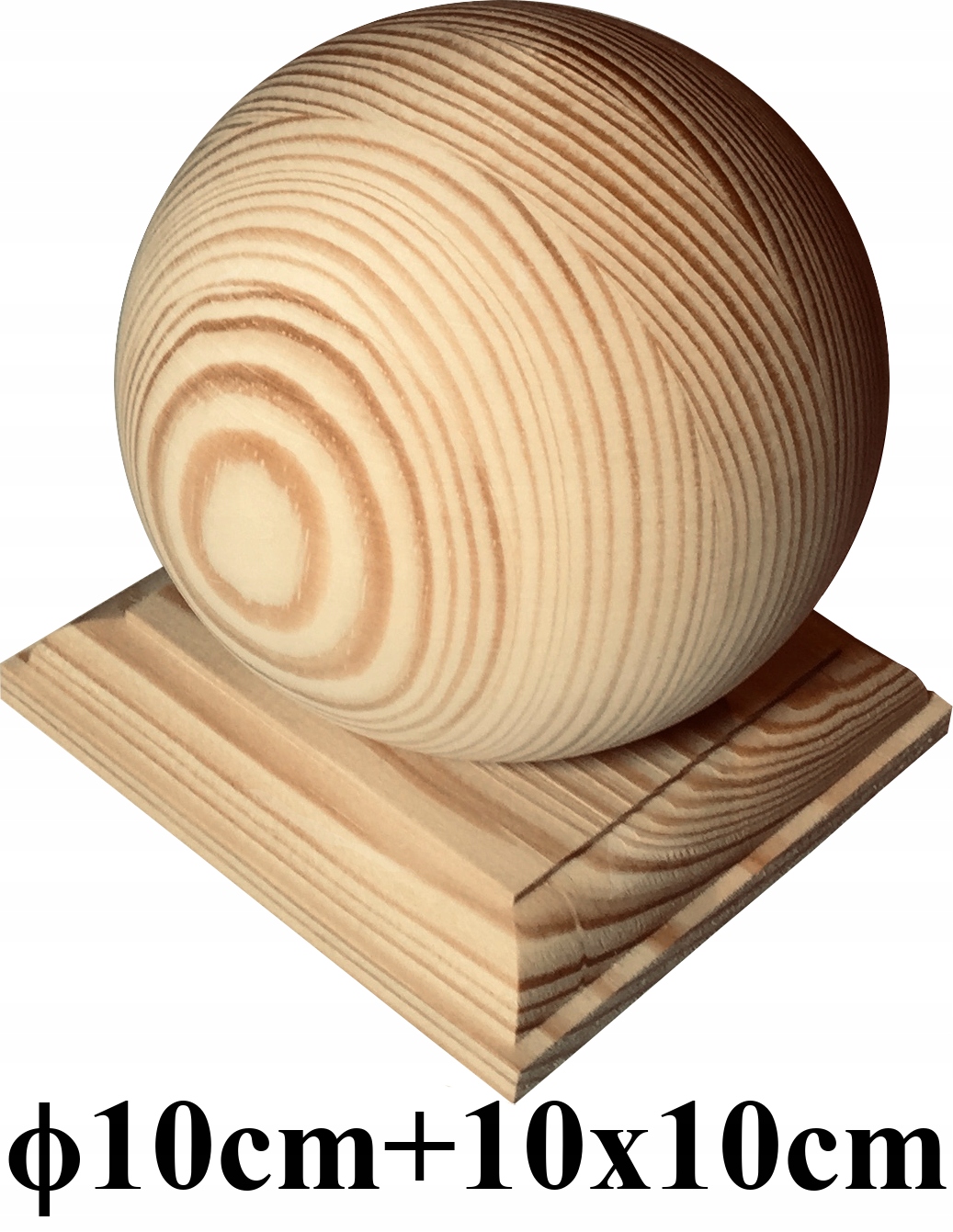 

Kule drewniane Kula drewniana 10cm pods 10x10cm