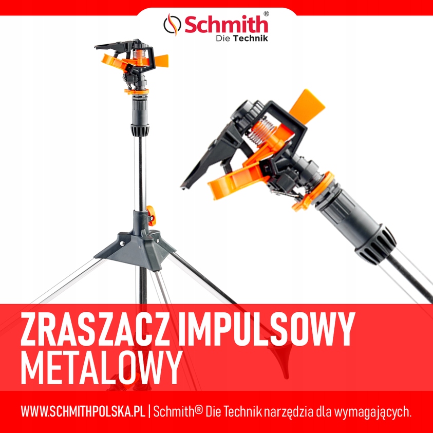 ZRASZACZ OGRODOWY PILSACYJNY PRYSZNIC NA STATYWIE STOJAKU OBROTOWY DO TRAWY Kod producenta SGZR-06