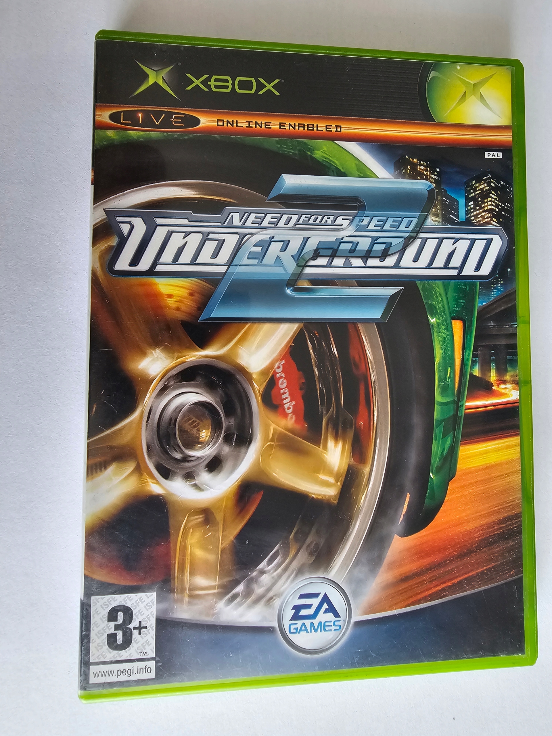 Need For Speed Underground 2 Xbox pudełkowa