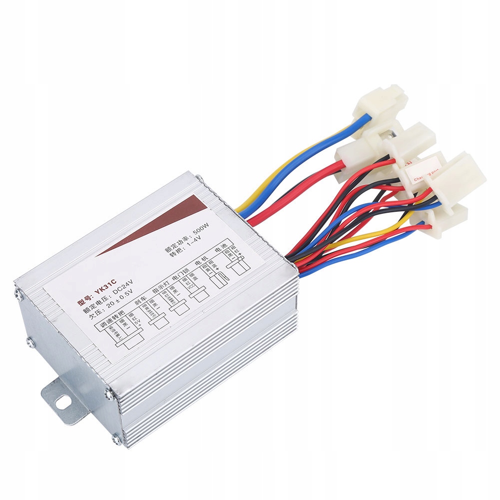 Elektryczny Kontroler Rowerowy 500W 24V
