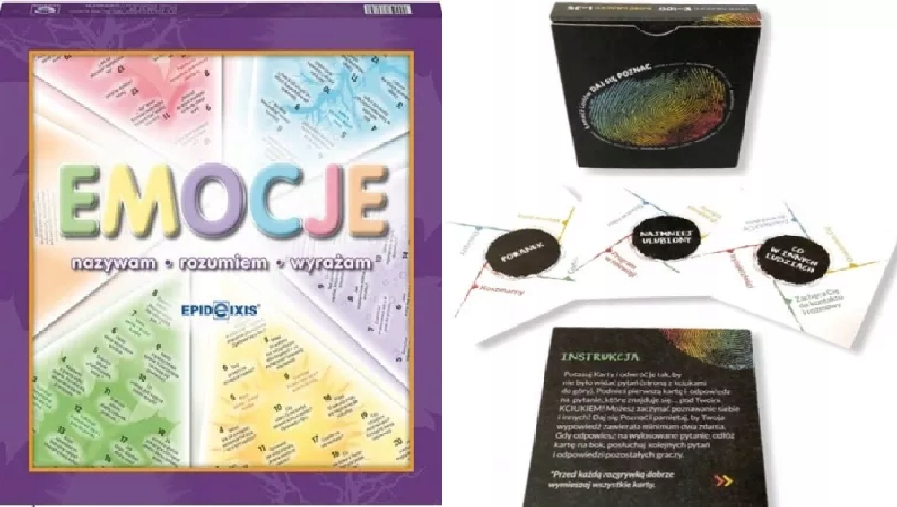 Emocje. Nazywam Łamacz Lodów. Daj się poznać