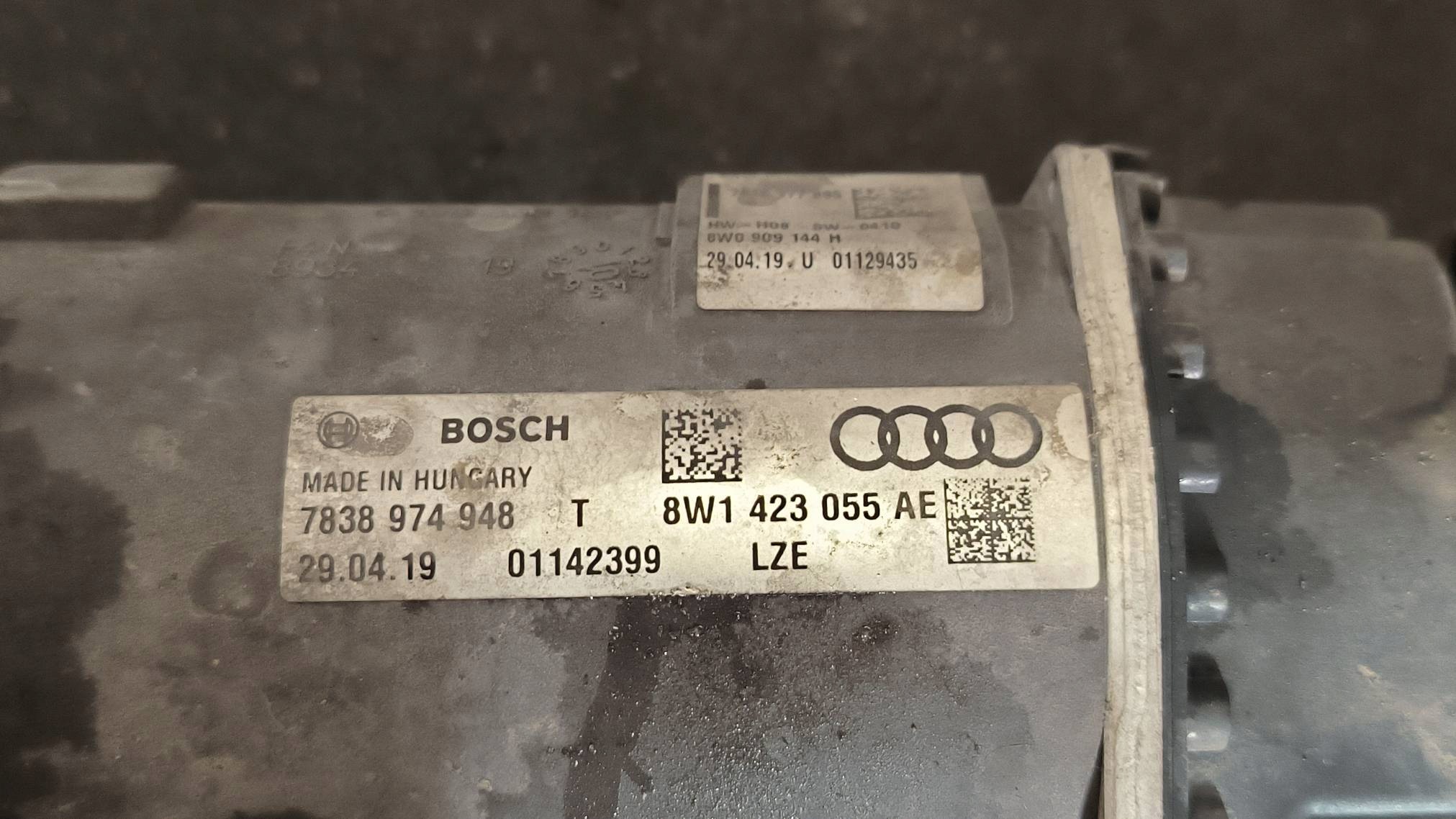 kormányszerkezet 8W1423055AE AUDI A4 B9