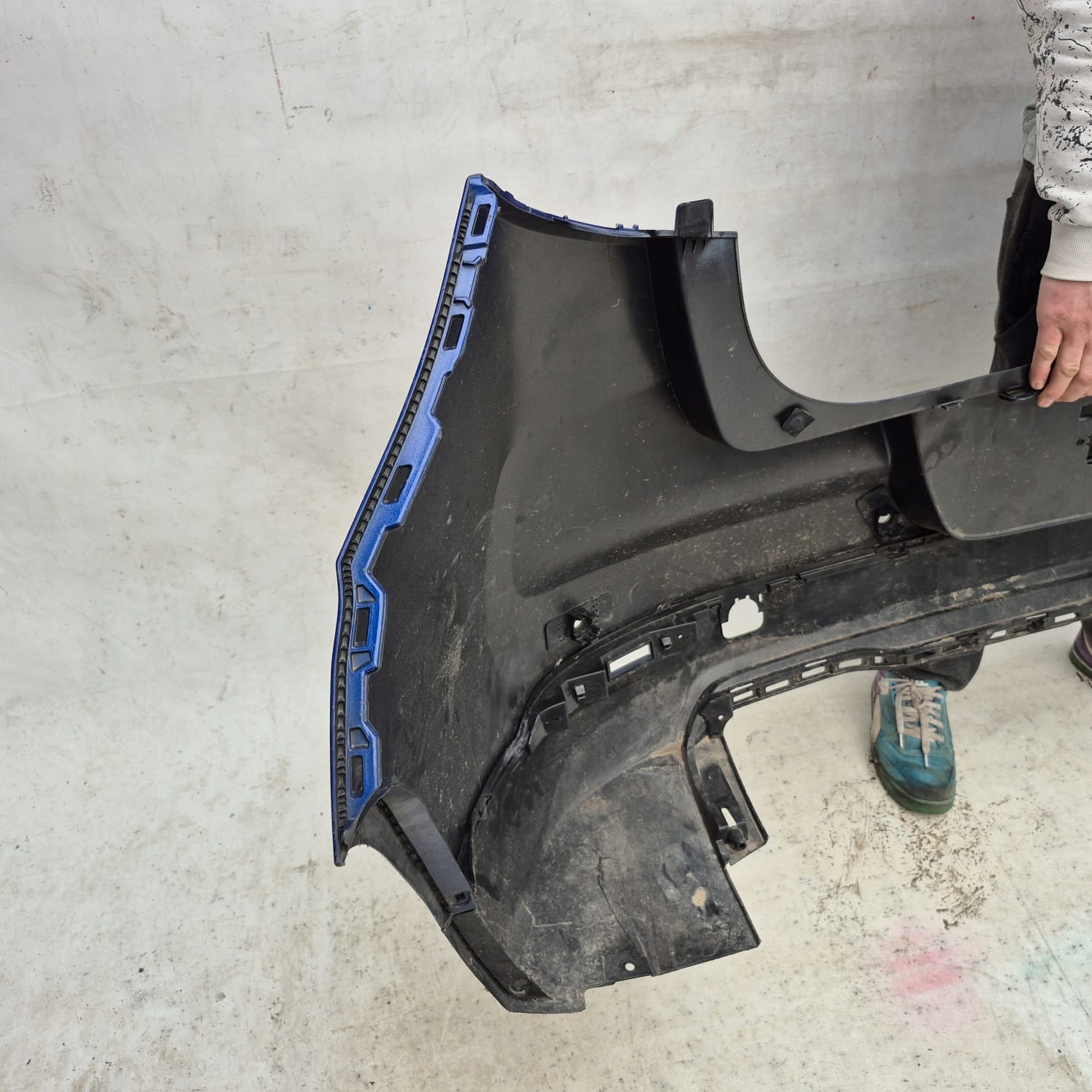 KIA SOUL EV II e-SOUL 19- bumper rear part rear PDC