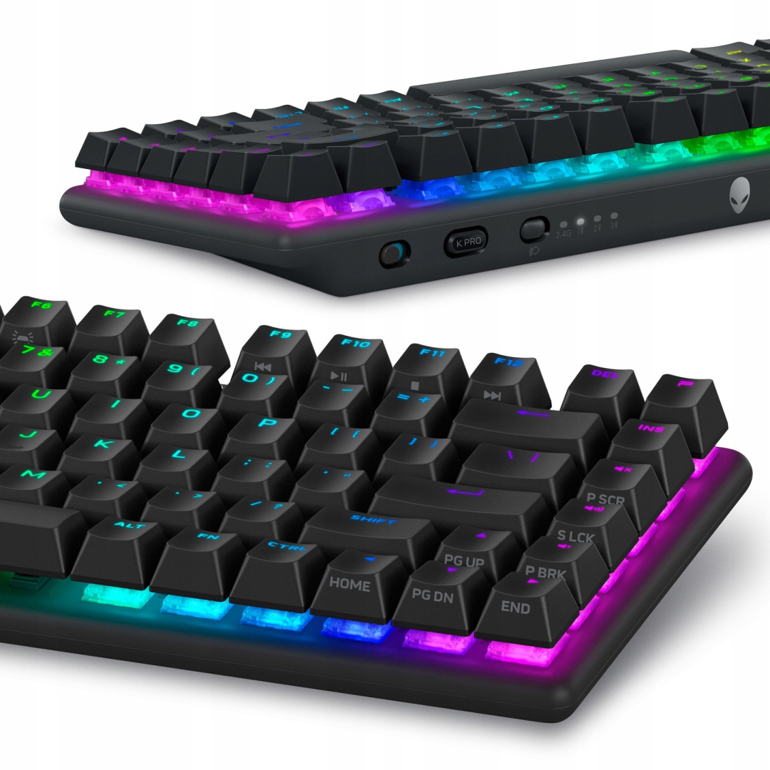 Alienware Pro Bezprzewodowa Klawiatura Mechaniczna Gamingowa AlienFX Rgb