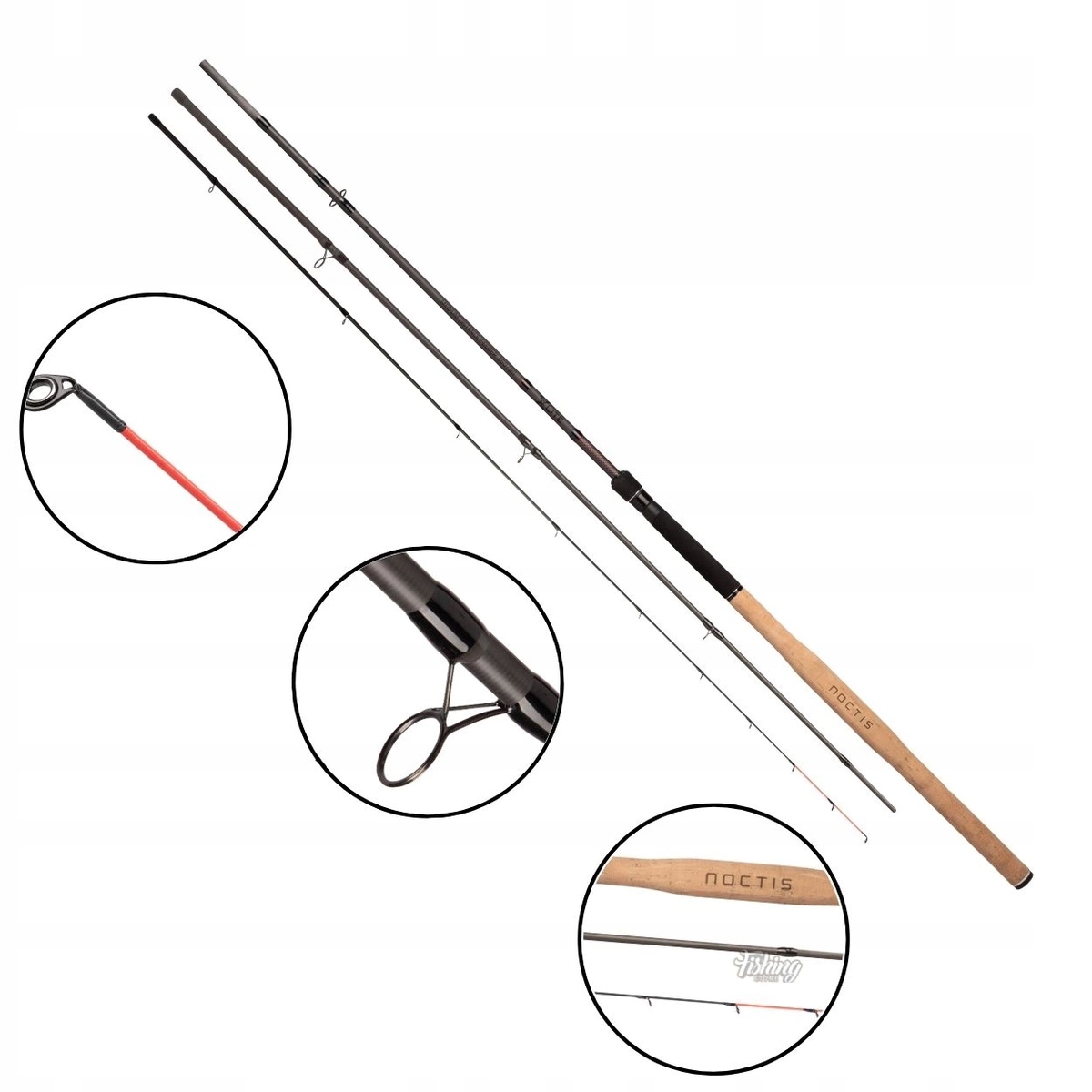 Wędka Mikado Noctis X Lite Medium Feeder 3.60m 90g 3+3 +gratis!!!