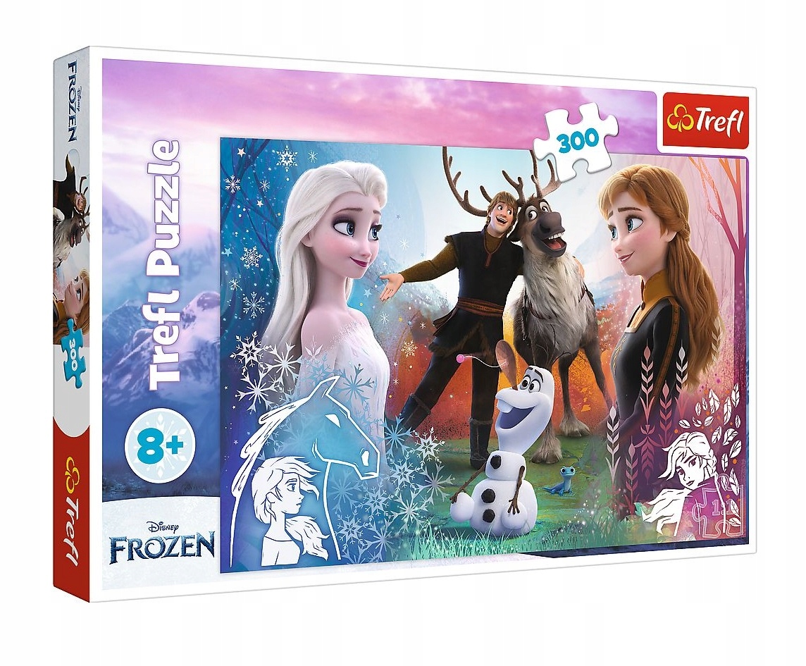 

Puzzle 300 Elementów Magiczny Czas Frozen 2 Trefl