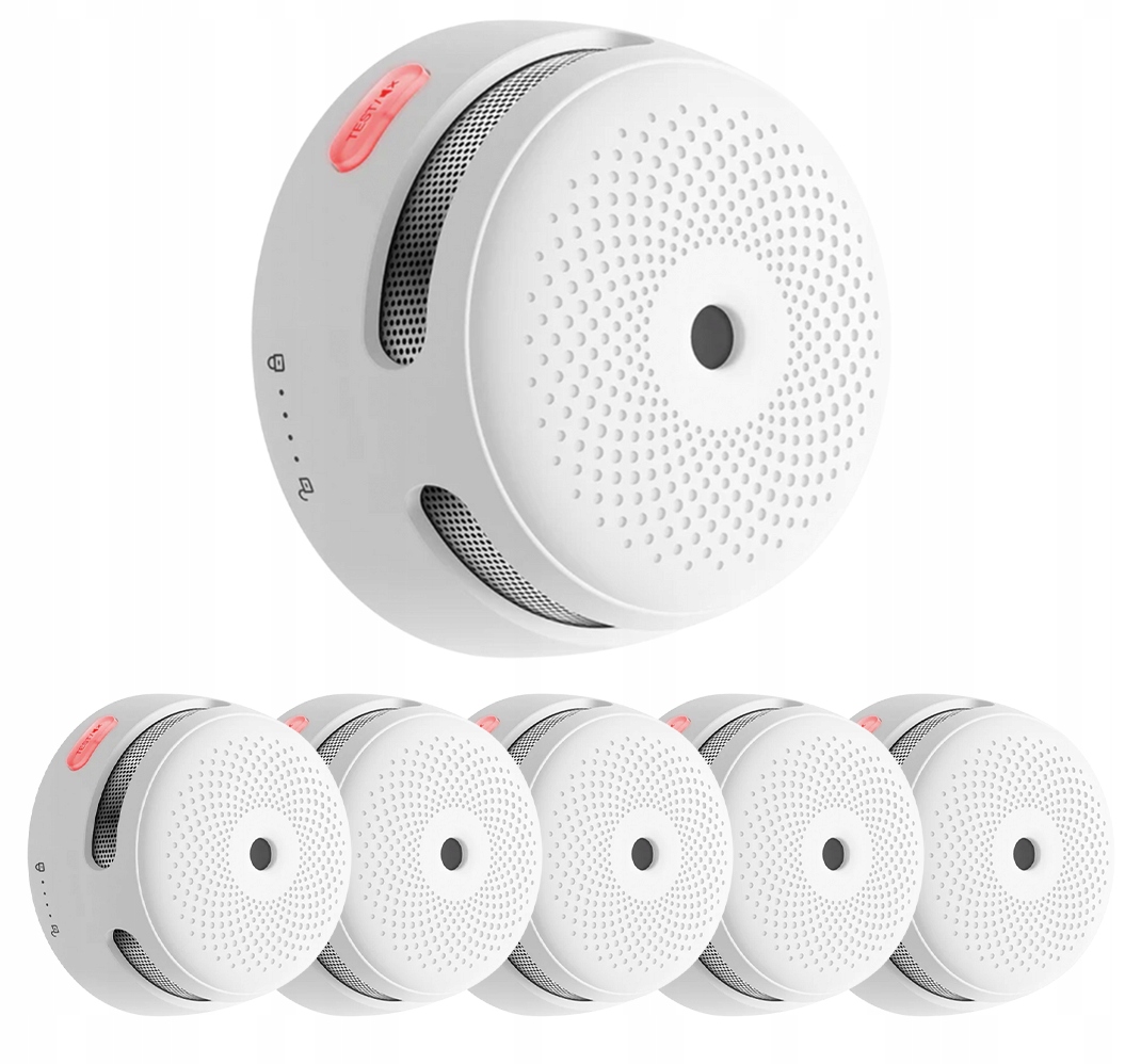 Sada 5X Autonómny Detektor Dymu XS01 X-sense, Certifikát Detekcie Požiaru