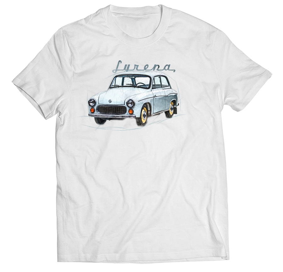 

Koszulka Syrena Samochody Prl Syrenka M