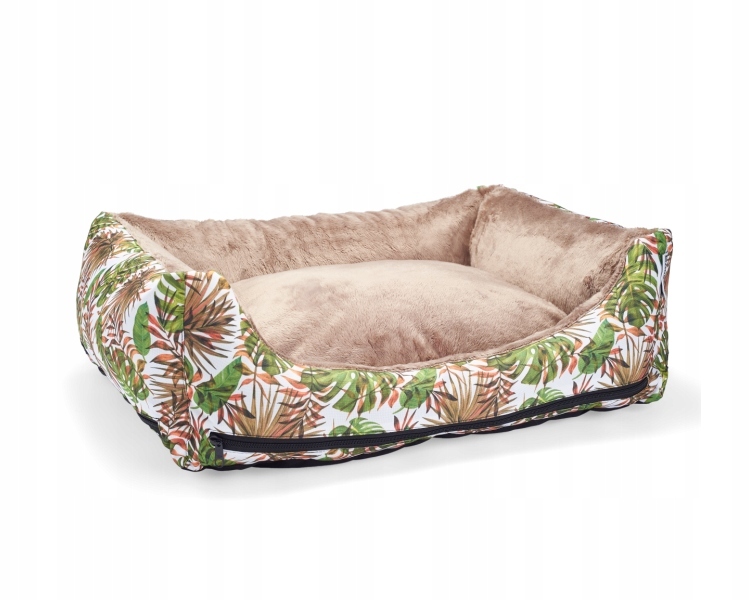 Levně Bimbay Pohovka Kropka Listy Béžová 1 65x50