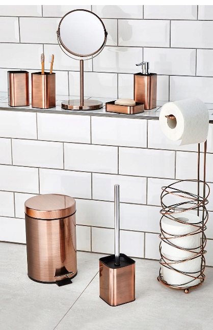 Kubek miedziany do płukania ust 12cm mycie zębów Marka inna