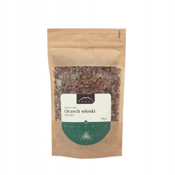 

Orzech włoski liść cięty 100g Nanga