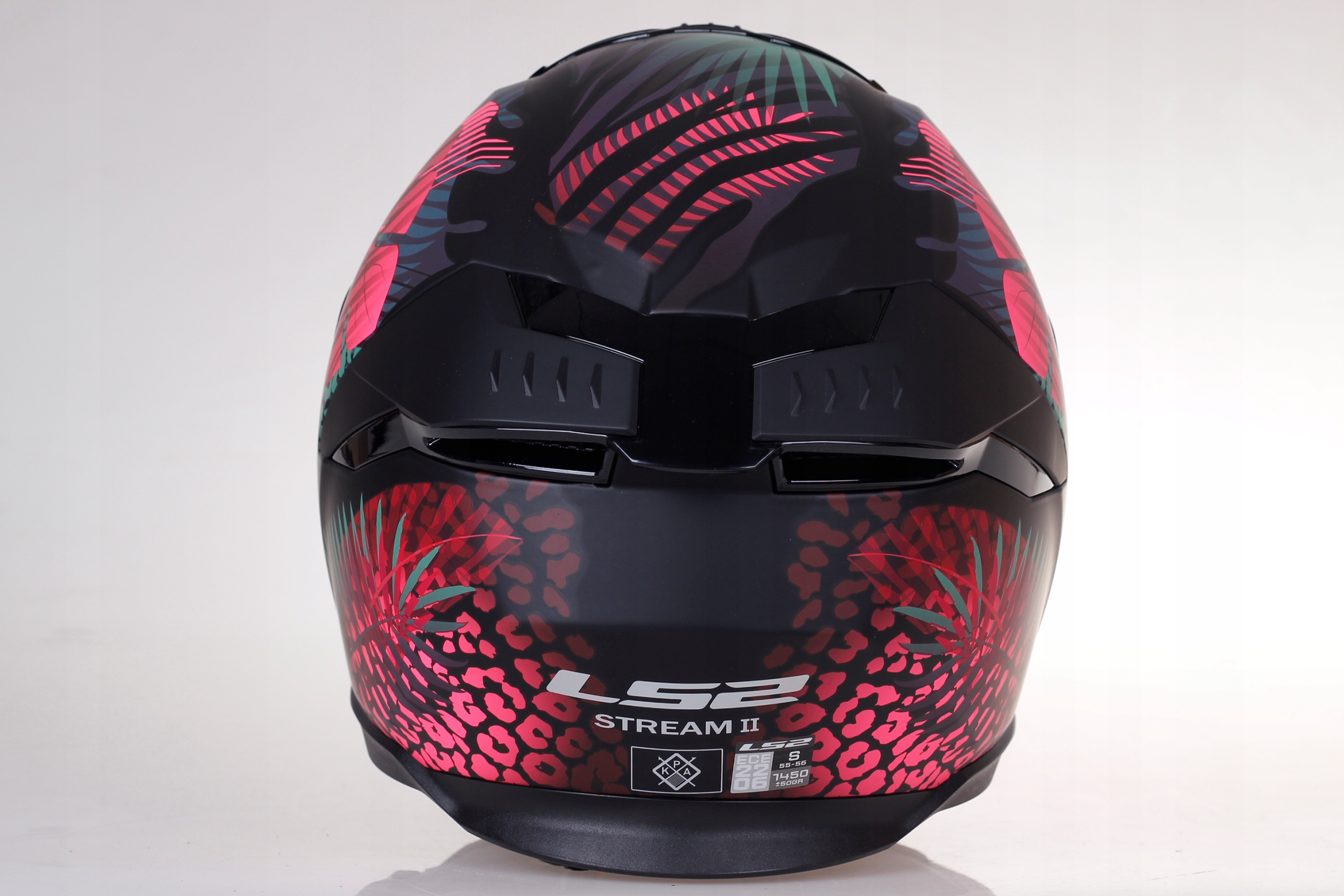 KASK MOTOCYKLOWY LS2 FF808 STREAM II system Pinlock Jungle Pink ECE 22.06 Obwód głowy 57-58 cm