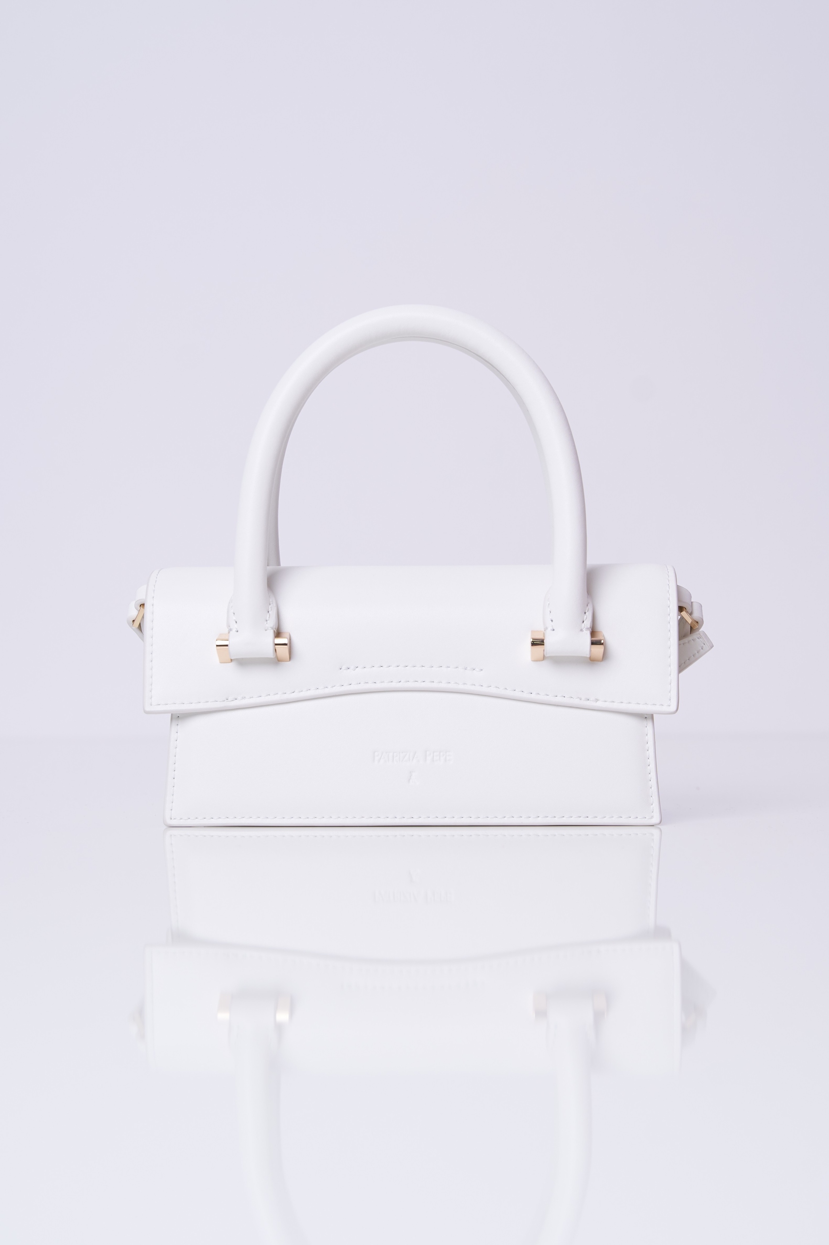 Torebka biała PATRIZIA PEPE One size Kolor biały