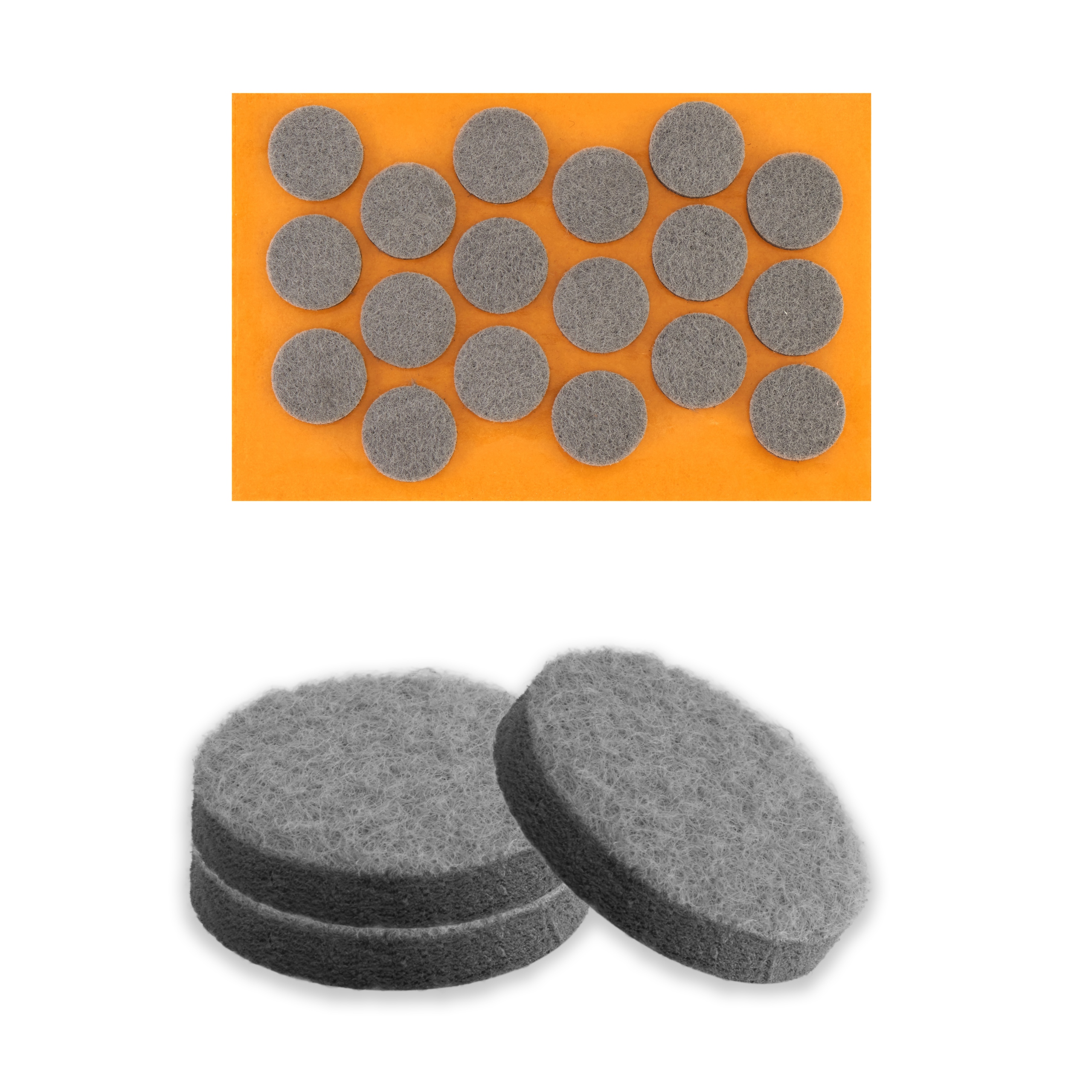 18 SZT FILC PODKŁADKI POD KRZESŁA NOGI MEBLE FI 22