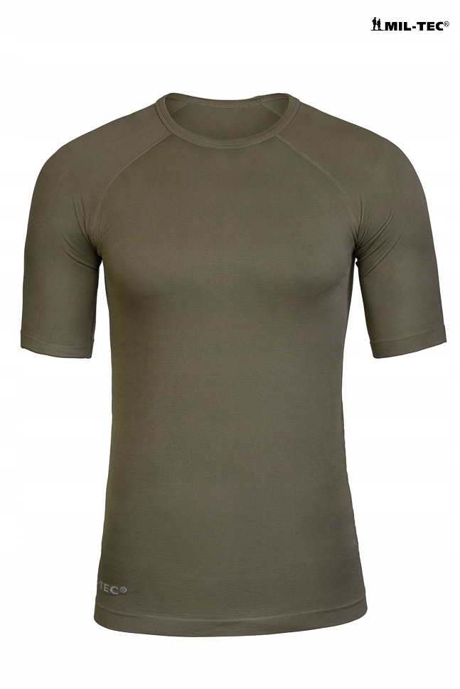 Bielizna Termoaktywna Koszulka Krótki Rękaw Olive L/XL