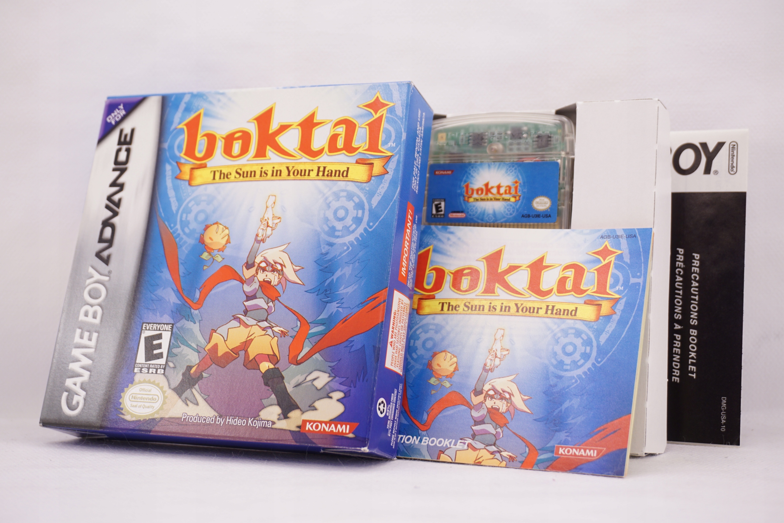 Boktai The Sun is in Your Hand GBA USA Wydawca Nintendo
