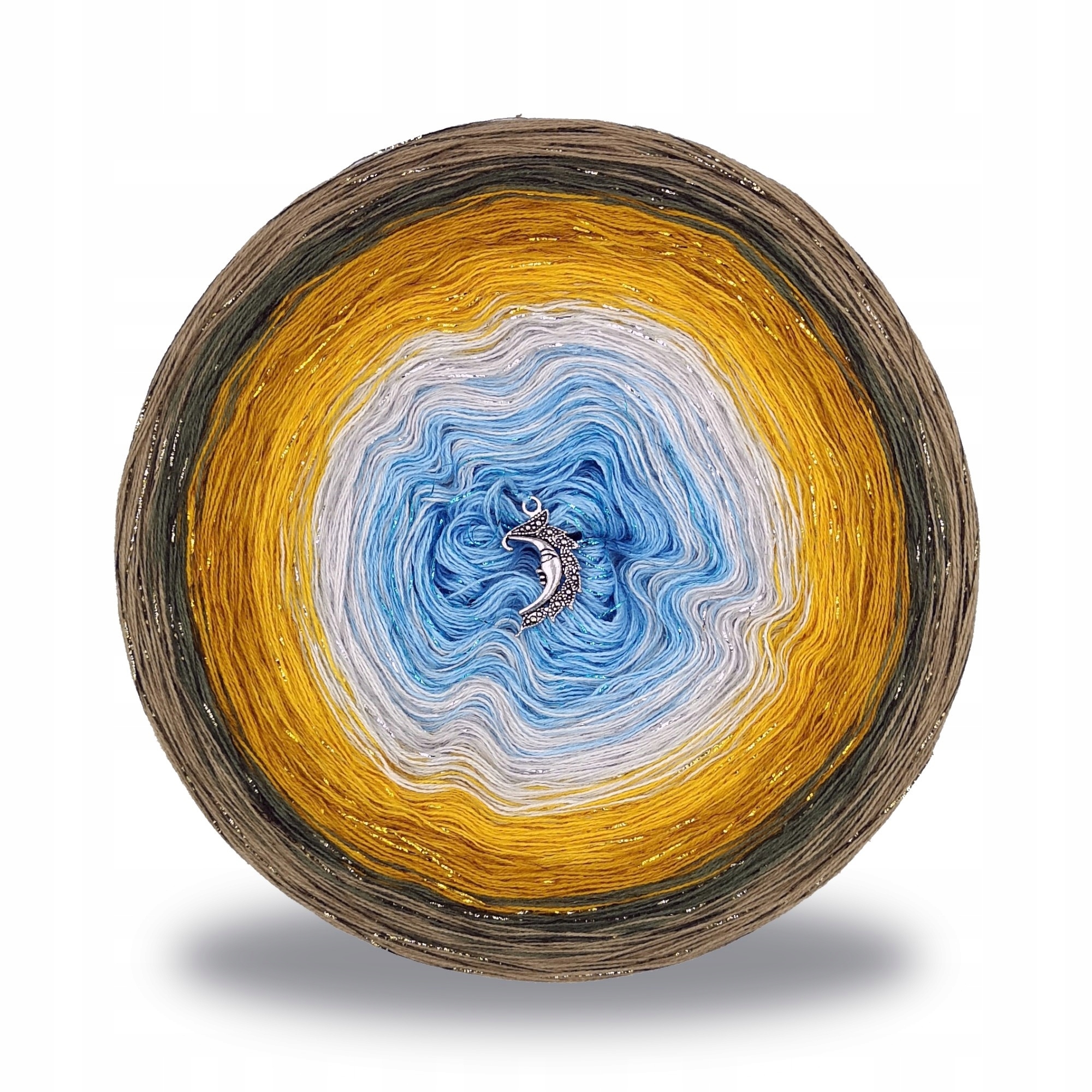 Příze bavlna akryl motůrek 3 nitě Supernova variabilní lurex NOVA20 1500m