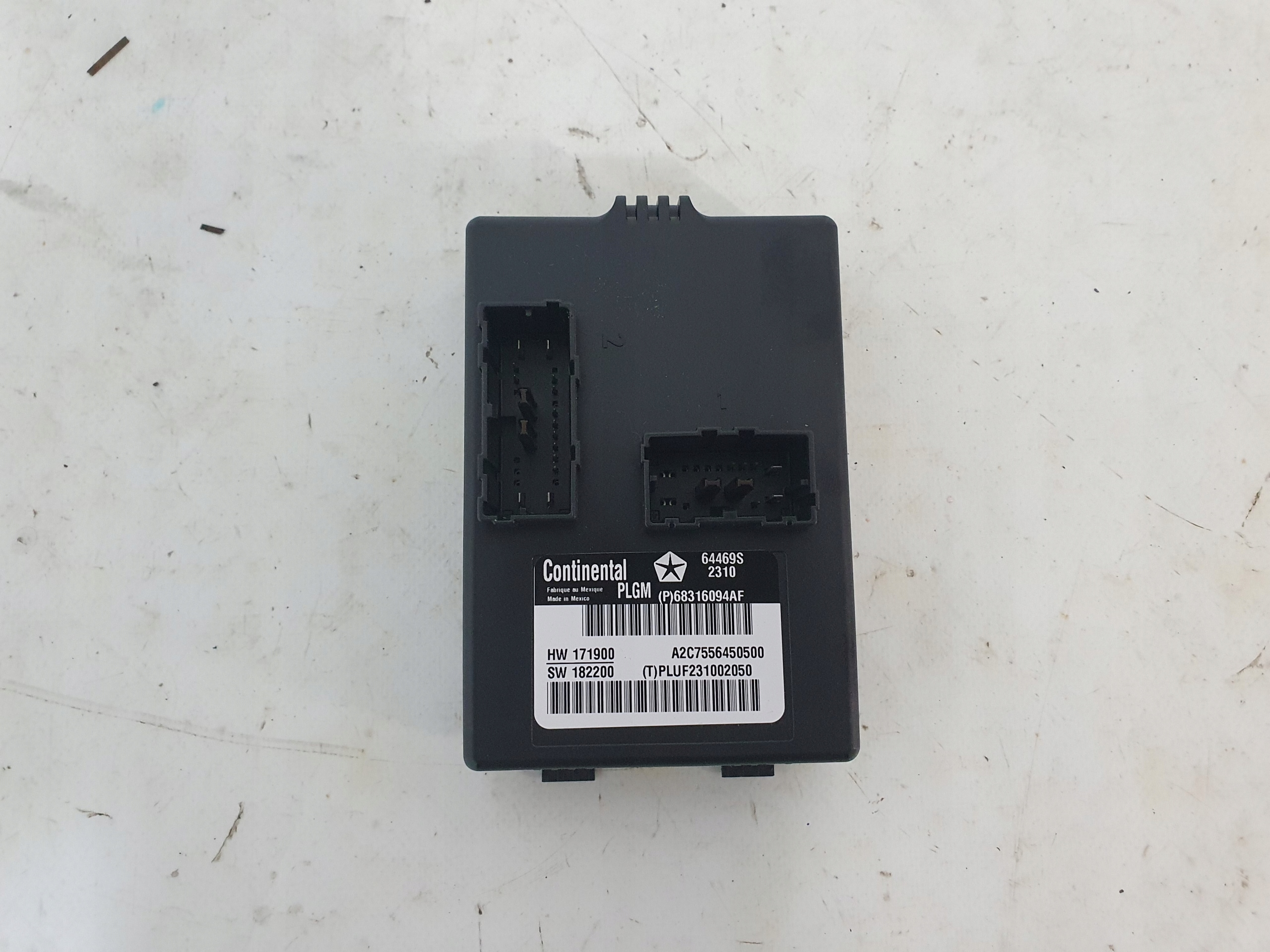 CHRYSLER PACIFICA 16- MODUL BEDIENTEIL HECKKLAPPE 68316094AF