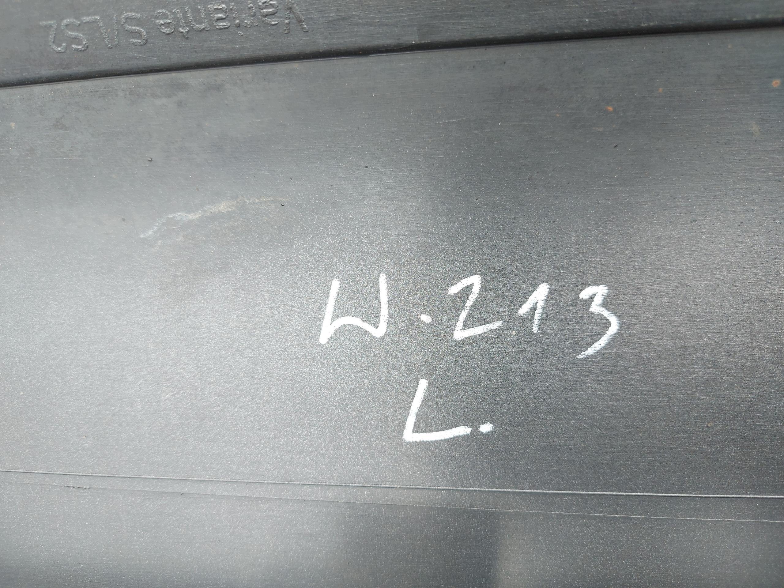MERCEDES W213 E300de moulding cap threshold left 992 A2136908304