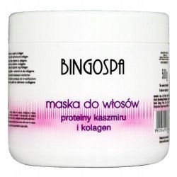 

Bingospa Maska do włosów proteiny kaszmiru i kolag