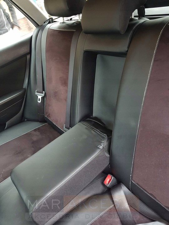 POKROWCE DOPASOWANE DO PEUGEOT 108 2014-2022 R. Kolor czarny szary