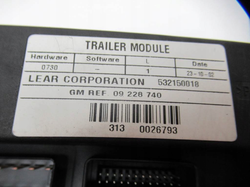 MODUŁ BSI Opel Vectra C 02-08 13125489 Typ samochodu Samochody osobowe