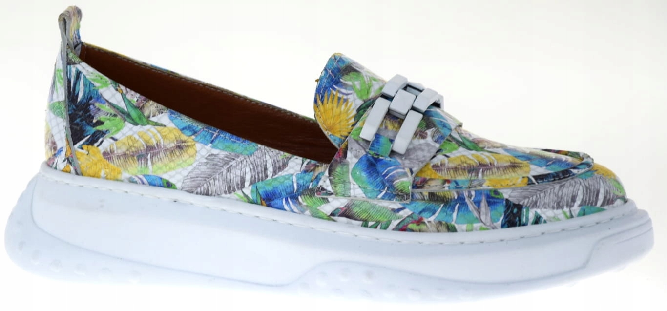 Dámské Kožené Mokasíny Bestsellery 52C0725 VEL.41