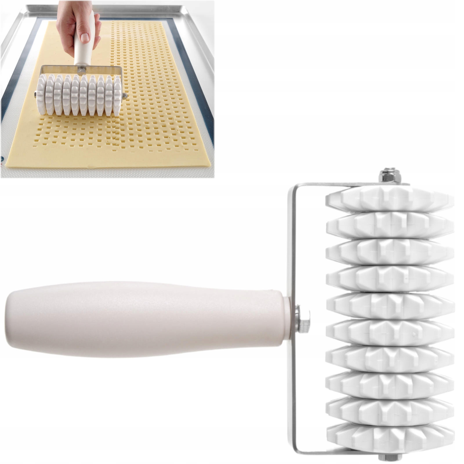 Profesionální Děrovací Váleček Na Pečivo 120 MM Hendi