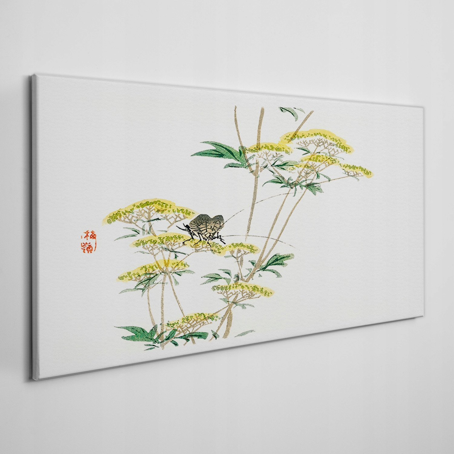 

Obraz ścienny na płótnie Gałęzie kwiaty 120x60 cm