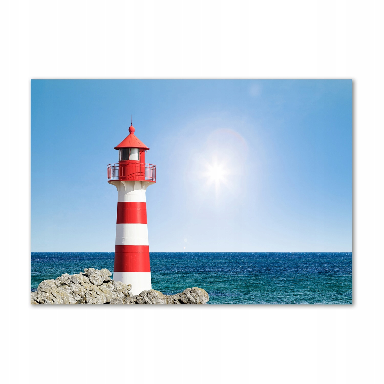 

Foto obraz szkło akryl Latarnia morska 100x70cm